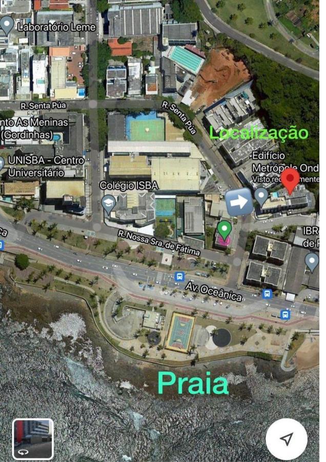 דירות Apartamento Vista Mar Em Ondina - Salvador Ba מראה חיצוני תמונה